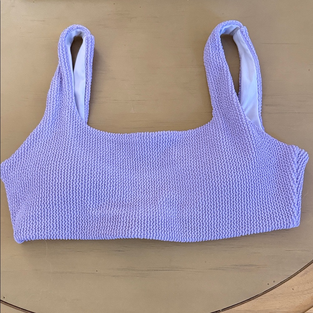 Bloch Lilac Textured Bra Top - Size S